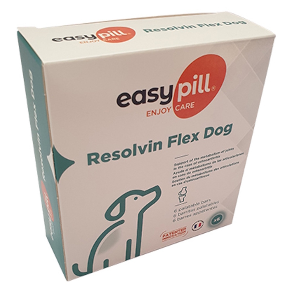 EASYPILL Resolvin Flex Dog na podporu kloubů při osteoartritidě pro psy 168 g
