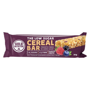 GOLDNUTRITION Low sugar cereal bar lesní plody 30 g