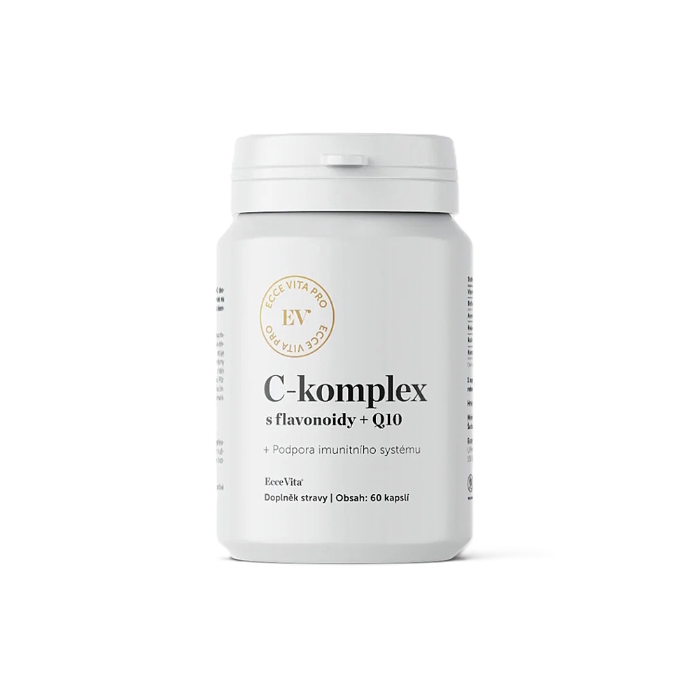 ECCE VITA Pro C-komplex s flavonoidy+Q10 60 kapslí