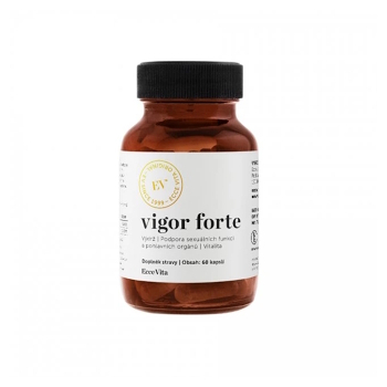 ECCE VITA Vigor forte 60 kapslí (Doplňky stravy pro potenci, erekci) - Vícesložkové