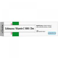 GENERICA Echinacea + Vitamin C 1000 + Zinek 20 šumivých tablet