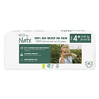 ECO BY NATY Ekoplenky Maxi+ 9-20 kg Economy pack 42 kusů
