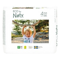 ECO BY NATY Natahovací plenkové kalhotky Maxi 8-15 kg 22 kusů
