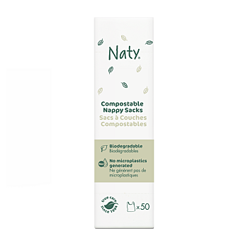 ECO BY NATY Sáčky na použité plenky bez vůně 50 kusů (Ostatní potřeby pro maminky) - Neparfémované