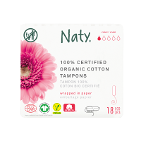 ECO BY NATY Tampóny Mini 18 kusů