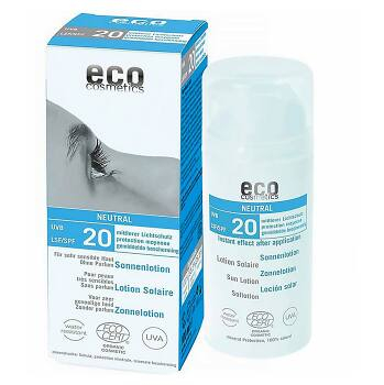 ECO COSMETICS Opalovací krém Neutral bez parfemace SPF20 BIO 100 ml