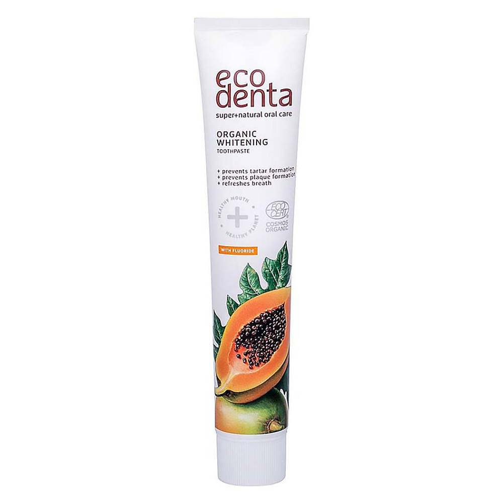 Levně ECODENTA Organic Whitening zubní pasta Papaya 75 ml