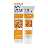 ECODENTA Osvěžující bělící zubní pasta z extraktem z jantaru 100 ml