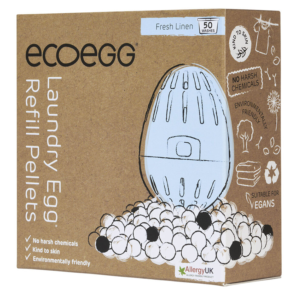 Levně ECOEGG Náhradní náplň pro prací vajíčko 50 praní bavlna