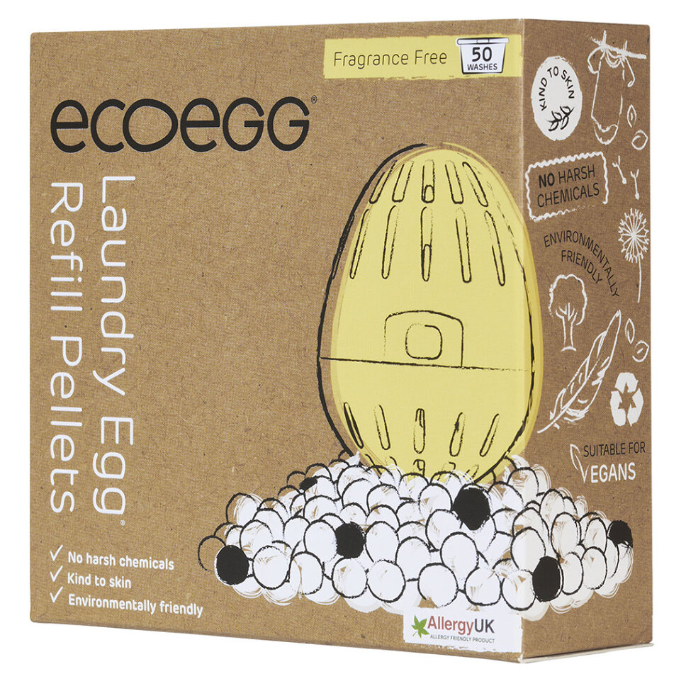 Levně ECOEGG Náhradní náplň pro prací vajíčko 50 praní bez vůně