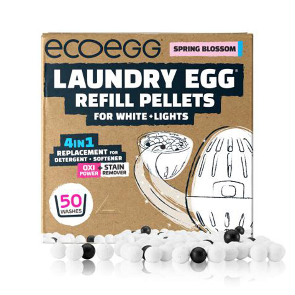 E-shop ECOEGG Náplň do pracího vajíčka na bílé prádlo Jarní květy na 50 pracích cyklů