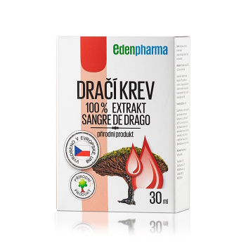 EDENPHARMA Dračí krev 100% extrakt 30 ml (Přírodní betaglukany) - Přírodní