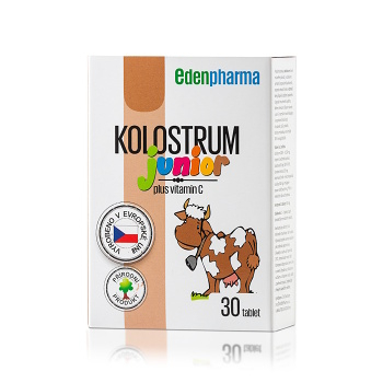 EDENPHARMA Kolostrum junior 30 tablet (Kolostrum na imunitu) - Jednosložkové, Přírodní