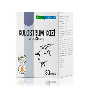 EDENPHARMA Kolostrum kozí 30 tobolek (Kolostrum na imunitu) - Vícesložkové