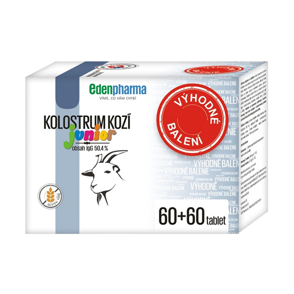 EDENPHARMA Kolostrum kozí Junior DUOPACK 120 tablet