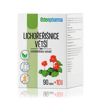 EDENPHARMA Lichořeřišnice větší 100 tablet (Močové cesty) - Přírodní