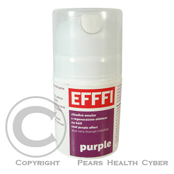 EFFFI purple emulze - regenerace kůže 50ml