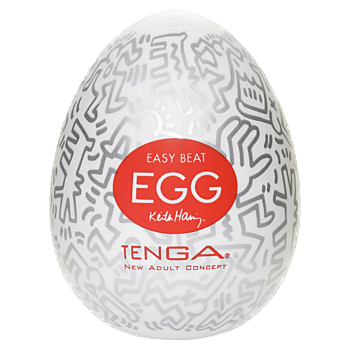 TENGA Egg Keith Haring Party pánský masturbátor vajíčko 1 kus (Stimulátory pro muže)