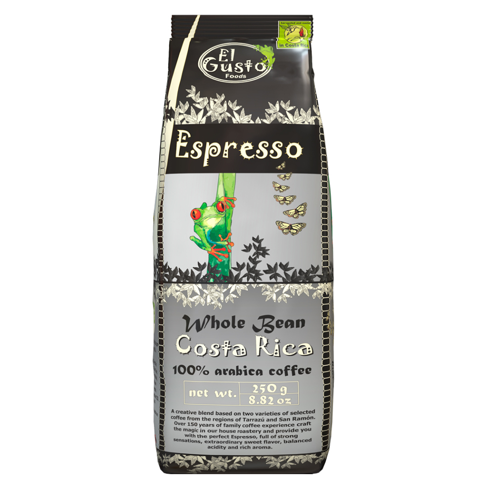 Levně EL GUSTO Espresso káva zrno 250 g