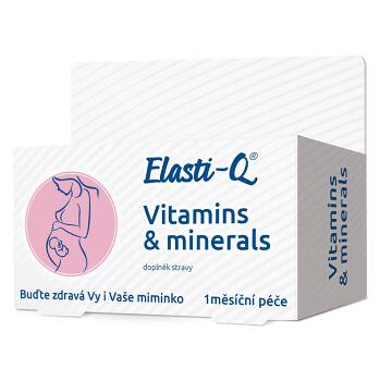 ELASTI-Q Vitamins & Minerals s postupným uvolňováním 30 tablet