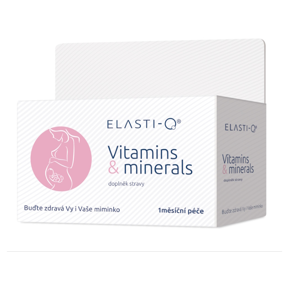 Levně ELASTI-Q Vitamins & minerals 30 tablet
