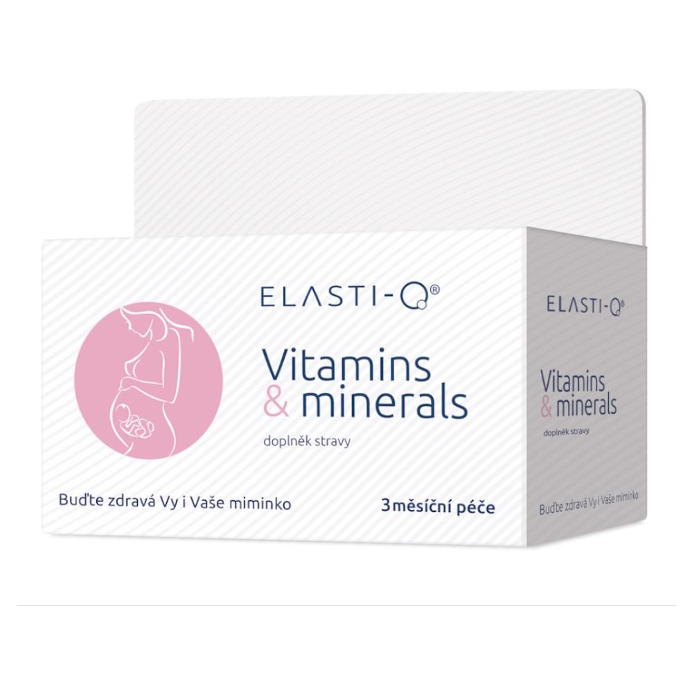 E-shop ELASTI-Q Vitamins & minerals 90 tablet