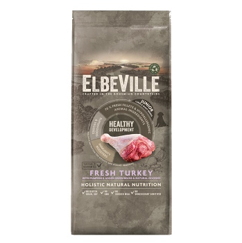 ELBEVILLE Healthy Development Fresh Turkey granule pro štěňata 11,4 kg (Granule pro psy) - Hypoalergenní