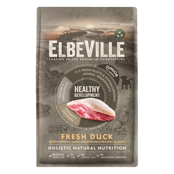 ELBEVILLE Healthy Development Fresh Duck granule pro štěňata, Hmotnost balení (g): 11,4 kg (Granule pro psy) - Hypoalergenní