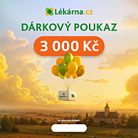 Elektronický dárkový poukaz v hodnotě 3000 Kč
