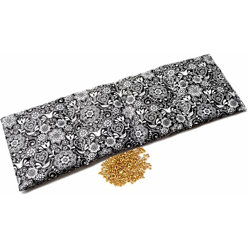 ELIKS Bederní nahřívací polštářek s pšenicí černobílý 1 kus (Nahřívací polštářky)