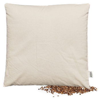 ELIKS Pohankový polštář 40 x 40 cm (Ortopedické polštáře) - Hřejivé, Chladící, Ochranný, Antialergické, Přírodní