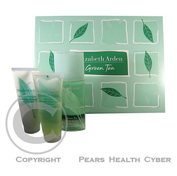 Elizabeth Arden Green Tea - parfémová voda s rozprašovačem 100 ml + tělové mléko 100 ml + sprchový gel 100 ml