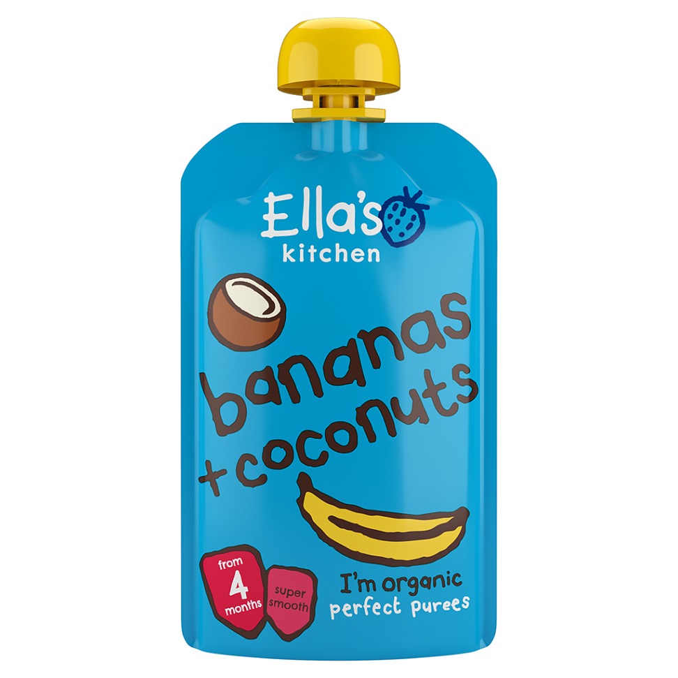 E-shop ELLA'S KITCHEN Banán a kokos BIO 120 g