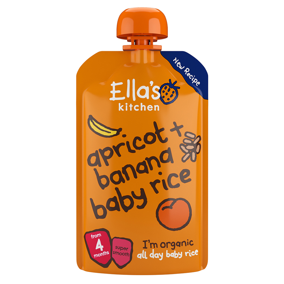 E-shop ELLA'S KITCHEN Dětská rýže banán a meruňka BIO 120 g