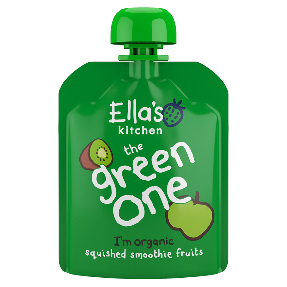 E-shop ELLA'S KITCHEN Green one kiwi s jablkem a banánem BIO 90 g