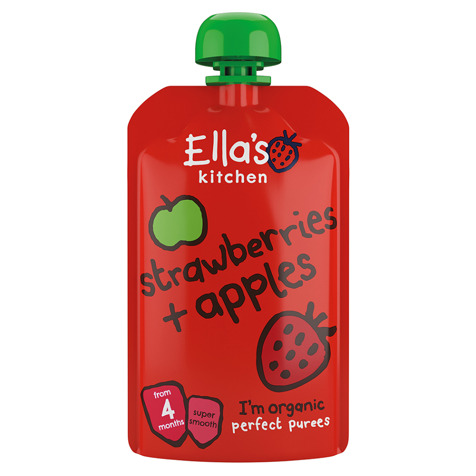 E-shop ELLA'S KITCHEN Jahoda a jablko BIO 120 g