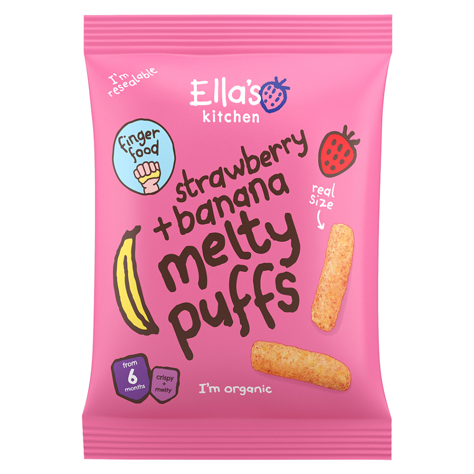 E-shop ELLA'S KITCHEN Křupky jahoda a banán BIO 20 g