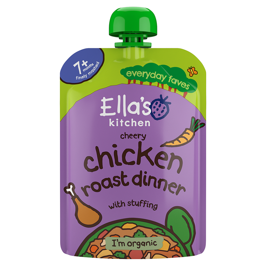 E-shop ELLA'S KITCHEN Pečené kuře s nádivkou BIO 130 g