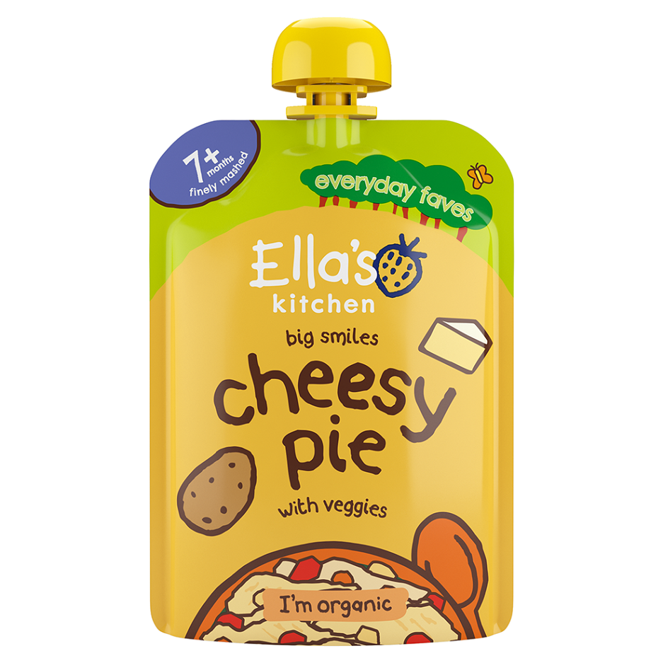 E-shop ELLA'S KITCHEN Sýrový koláč se zeleninou BIO 130 g