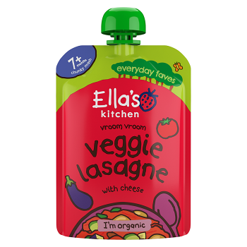ELLA'S KITCHEN Zeleninové lasagne se sýrem BIO 130 g