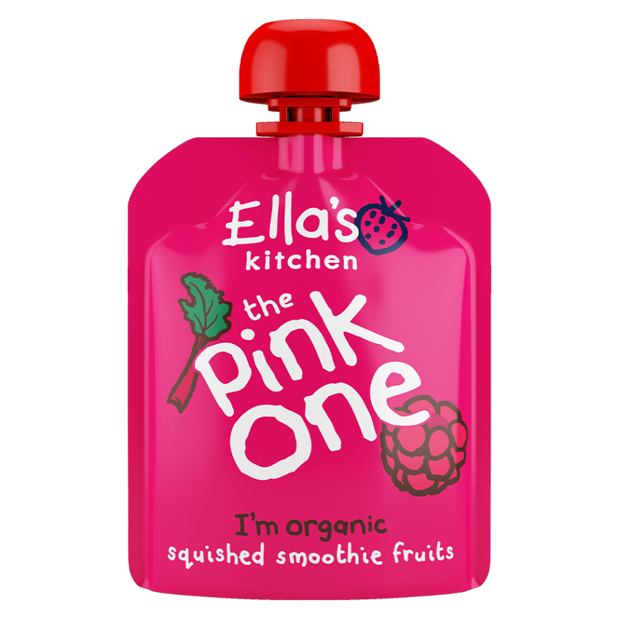 E-shop ELLA'S KITCHEN PINK ONE ovocné smoothie s dračím ovocem BIO 90 g