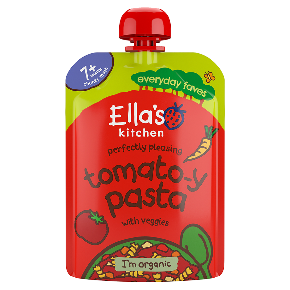Levně ELLA'S KITCHEN Rajčatové těstoviny se zeleninou BIO 130 g