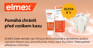 ELMEX gelée s 8% slevou