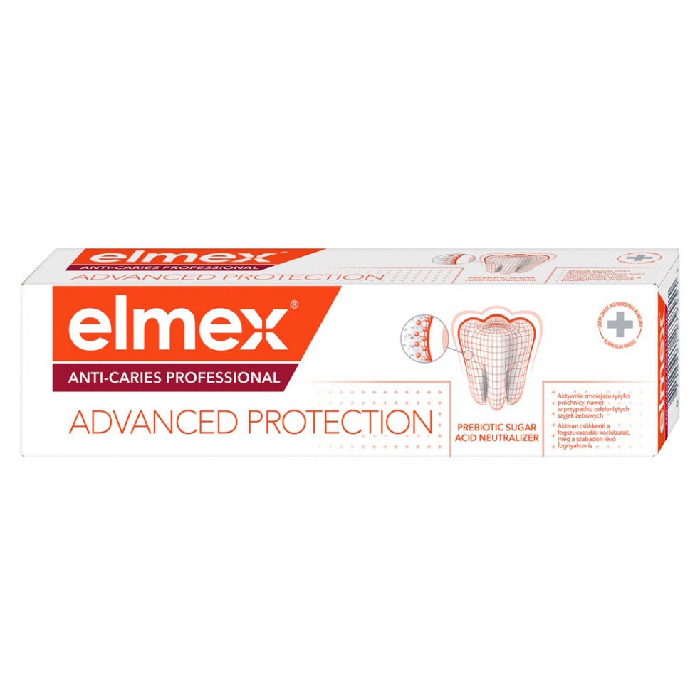 E-shop ELMEX Anti- Caries Professional Advanced Protection Zubní pasta proti zubnímu kazu 75 ml