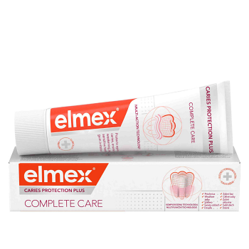 ELMEX Caries Complete Care zubní pasta pro kompletní péči o zuby 75 ml (Klasické zubní pasty) - Čistící, Ochranný