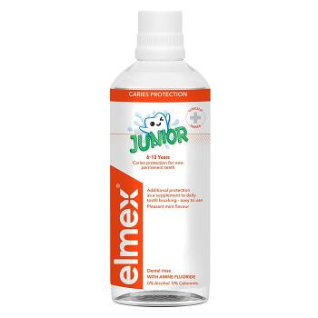 ELMEX Junior Dětská ústní voda pro děti ve věku 6-12 let 400 ml (Ústní vody)