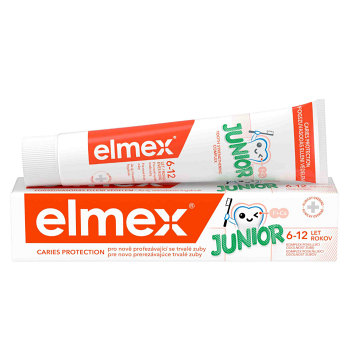 ELMEX Junior Dětská zubní pasta pro děti ve věku 6-12 let  75 ml (Zubní pasty pro děti)
