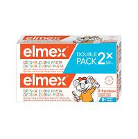 ELMEX Kids Zubní pasta pro děti od prvního zoubku do 6ti let 2x50 ml