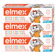 ELMEX Kids zubní pasta pro děti od prvního zoubku do 6ti let 3x50ml