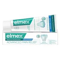 ELMEX Sensitive Professional Gentle Whitening Advanced Pain Relief zubní pasta pro citlivé zuby 75 ml